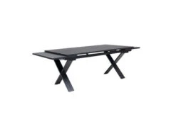 OUTFLEXX Ausziehtisch, Anthrazit Matt, Alu/Spraystone, 180/280x100cm, Schubladenauszug -MBM Verkäufe 21753 8.jpg