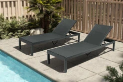 OUTFLEXX Rollliege, Anthrazit Matt, Aluminium, 193x60x32,5cm, Rückenlehne Verstellbar 21 OUTFLEXX Rollliege, Anthrazit Matt, Aluminium, 193x60x32,5cm, Rückenlehne Verstellbar -MBM Verkäufe 21771 02.jpg