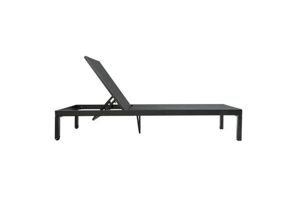 OUTFLEXX Rollliege, Anthrazit Matt, Aluminium, 193x60x32,5cm, Rückenlehne Verstellbar 6 OUTFLEXX Rollliege, Anthrazit Matt, Aluminium, 193x60x32,5cm, Rückenlehne Verstellbar – Bild 6