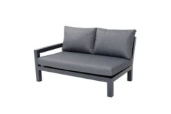OUTFLEXX Ecklounge, Anthrazit Matt/dunkelgrau, Alu/Spuncrylic, 5-tlg., Tisch 115x115cm, 4-6 Pers -MBM Verkäufe 21797 4.jpg