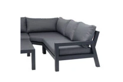 OUTFLEXX Ecklounge, Anthrazit Matt/dunkelgrau, Alu/Spuncrylic, 5-tlg., Tisch 115x115cm, 4-6 Pers -MBM Verkäufe 21797 7.jpg