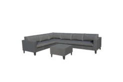 OUTFLEXX Ecklounge, Anthrazit Matt/dunkelgrau, Alu/Spuncrylic, 5-tlg., Tisch 68x68cm, 6-7 Pers -MBM Verkäufe 21800 9.jpg