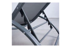 LECO Sonnenliege, Grau, Aluminium/Textilene -MBM Verkäufe 21879 4.jpg