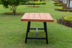 OUTFLEXX Esstisch, Natur/schwarz, Akazie, 172,5 X 90 Cm -MBM Verkäufe 21925 2.jpg