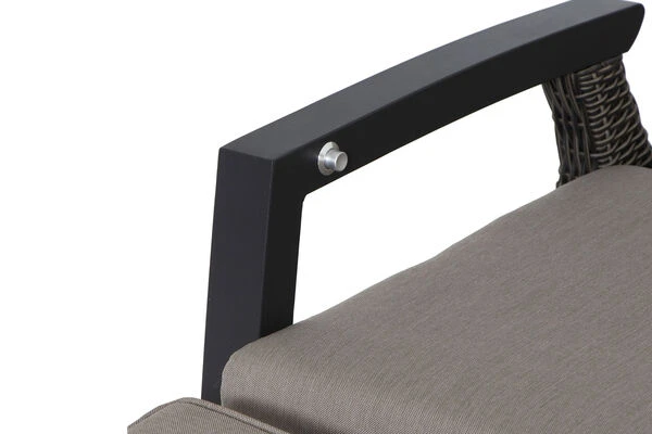 SIENA GARDEN Corido/Bellani Pinie Loungeset, Charcoal/anthrazit/pinie-grau, Alu/Keramik/Gardino®-Geflecht, Lifttisch 160x90 Cm, 6 Relaxsessel 6 SIENA GARDEN Corido/Bellani Pinie Loungeset, Charcoal/anthrazit/pinie-grau, Alu/Keramik/Gardino®-Geflecht, Lifttisch 160x90 Cm, 6 Relaxsessel – Bild 6