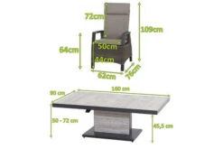 SIENA GARDEN Corido/Bellani Pinie Loungeset, Charcoal/anthrazit/pinie-grau, Alu/Keramik/Gardino®-Geflecht, Lifttisch 160x90 Cm, 6 Dining Move Sessel -MBM Verkäufe 22107 5.jpg