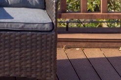 OUTFLEXX 2er Set Dining Sessel, Braun, Polyrattan, Je 55 X 65 X 112 Cm, Rücken Stufenlos Verstellbar -MBM Verkäufe 22285 6.jpg