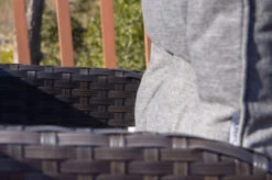 OUTFLEXX 2er Set Dining Sessel, Braun, Polyrattan, Je 55 X 65 X 112 Cm, Rücken Stufenlos Verstellbar -MBM Verkäufe 22285 8.jpg