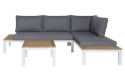 OUTFLEXX Ecklounge, Weiß/anthrazit, Aluminium/Polyester, FSC-Akazie, 4 Personen, Inkl. Polster -MBM Verkäufe 22365 weiss 03.jpg
