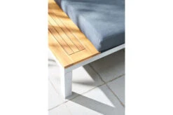 OUTFLEXX Ecklounge, Weiß/anthrazit, Aluminium/Polyester, FSC-Akazie, 4 Personen, Inkl. Polster -MBM Verkäufe 22365 weiss 07.jpg