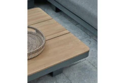 OUTFLEXX Ecklounge, Grau, Alu/Akazie Im Teak Look, 5 Personen, Inkl. Polster In Grau, Tisch 130x95 Cm -MBM Verkäufe 22366 6.jpg