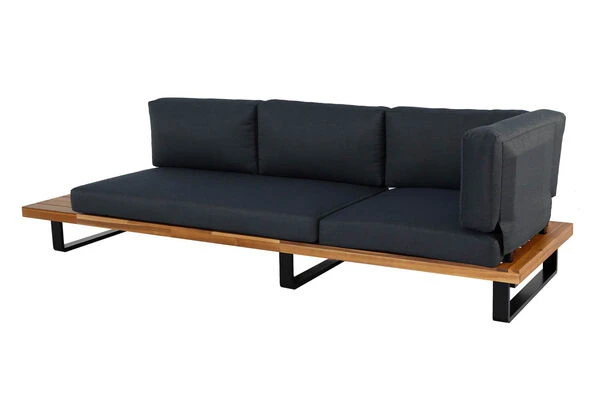 OUTFLEXX Ecklounge, Anthrazit, Akazie, 5 Personen, Inkl. Polster Und Kaffeetisch 77 X 77 Cm 7 OUTFLEXX Ecklounge, Anthrazit, Akazie, 5 Personen, Inkl. Polster Und Kaffeetisch 77 X 77 Cm – Bild 7