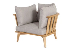 OUTFLEXX Loungeset, Hellgrau, Akazie, Teak-Look, Inkl. Polster, 4 Personen -MBM Verkäufe 22379 12.jpg