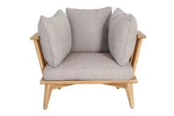 OUTFLEXX Loungeset, Hellgrau, Akazie, Teak-Look, Inkl. Polster, 4 Personen -MBM Verkäufe 22379 13.jpg