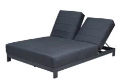 OUTFLEXX Doppelliegen, Anthrazit/sooty, Alu/Sunbrella, 203x143x40/100, Höhenverstellbare Rückenlehne -MBM Verkäufe 22411 7.jpg