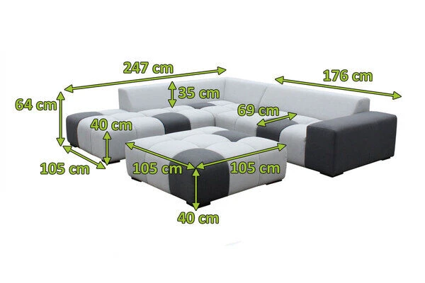 OUTFLEXX Sam Corner Loungeset,sooty/lead Chine, Alu/Sunbrella, 5-6 Personen, Exkl. Tische 5 OUTFLEXX Sam Corner Loungeset,sooty/lead Chine, Alu/Sunbrella, 5-6 Personen, Exkl. Tische – Bild 5
