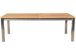 OUTFLEXX Ausziehtisch, FSC-Teakholz/Edelstahl, Plattenstärke 30mm, 220/340x100cm -MBM Verkäufe 2 13486.jpg