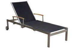 OUTFLEXX 2er-Set Sonnenliegen, Schwarz, Edelstahl/Teak, 195,5x74x35cm, Mit Beistelltisch 45x45cm -MBM Verkäufe 2 14165.jpg
