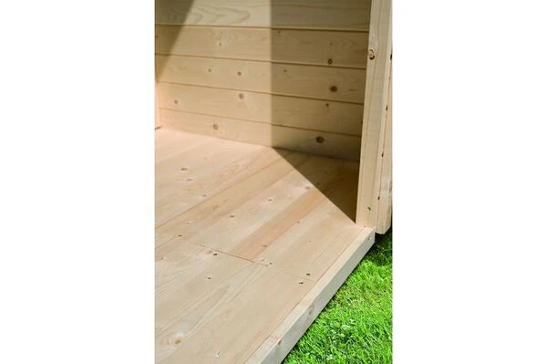 KARIBU Gartenhausboden, Holz, Naturbelassen 2 KARIBU Gartenhausboden, Holz, Naturbelassen – Bild 2