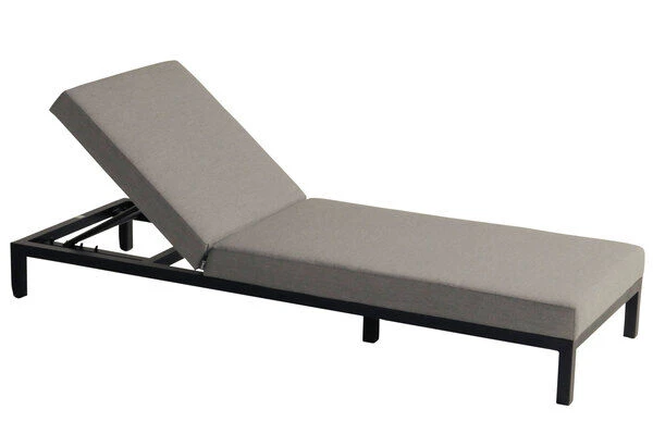 HARTMAN Eva Loungeliege, Flanelle, Sunbrella, 195 X 70 X 31 Cm, Rückenlehne Verstellbar 2 HARTMAN Eva Loungeliege, Flanelle, Sunbrella, 195 X 70 X 31 Cm, Rückenlehne Verstellbar – Bild 2