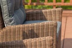 OUTFLEXX 2er Set Dining Sessel, Hellbraun, Polyrattan, 55 X 65 X 112 Cm, Rücken Stufenlos Verstellbar -MBM Verkäufe 2 20678.jpg