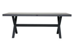 Ploß Esstisch Canberra, Anthrazit, Aluminium/Keramik Glas, 202 X 95 Cm -MBM Verkäufe 30370 04.jpg