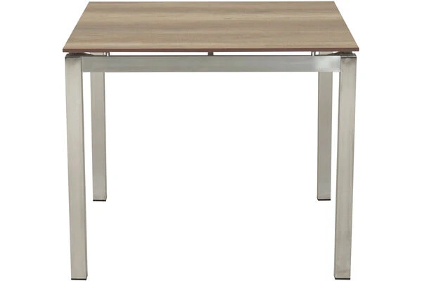 Ploß Esstisch Hudson, Silber/grau, Edelstahl/HPL, 90 X 90 Cm 3 Ploß Esstisch Hudson, Silber/grau, Edelstahl/HPL, 90 X 90 Cm – Bild 3
