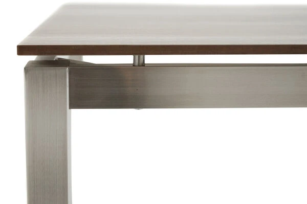 Ploß Esstisch Hudson, Silber/grau, Edelstahl/HPL, 90 X 90 Cm 5 Ploß Esstisch Hudson, Silber/grau, Edelstahl/HPL, 90 X 90 Cm – Bild 5
