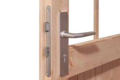 KARIBU Gartenhaus Theres 3, Terragrau, Fichtenholz 28mm, 528 X 240 X 242 Cm, Satteldach, Inkl. Dachausbauelement -MBM Verkäufe 30471 2 03.jpg