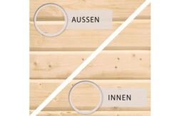 KARIBU Gartenhaus Theres 7, Naturbelassen, Fichtenholz 28mm, 648 X 304 X 250 Cm, Satteldach, Inkl. Dachausbauelement 13 KARIBU Gartenhaus Theres 7, Naturbelassen, Fichtenholz 28mm, 648 X 304 X 250 Cm, Satteldach, Inkl. Dachausbauelement -MBM Verkäufe 30471 3 04.jpg