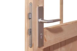 KARIBU Gartenhaus Theres 7, Terragrau, Fichtenholz 28mm, 648 X 304 X 250 Cm, Satteldach, Inkl. Dachausbauelement -MBM Verkäufe 30471 4 03.jpg