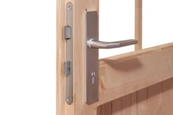 KARIBU Gartenhaus Theres 3, Terragrau, Fichtenholz 28mm, 767 X 240 X 242 Cm, Satteldach, 2 Dachausbauelemente -MBM Verkäufe 30472 2 03.jpg