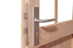 KARIBU Gartenhaus Radeburg 1, Terragrau, Fichtenholz 40mm, 346 X 309 X 229,5 Cm, Pultdach, Massivholzdach -MBM Verkäufe 30473 2 04.jpg