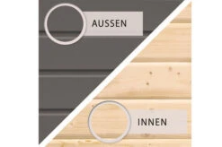 KARIBU Gartenhaus Radeburg 1, Terragrau, Fichtenholz 40mm, 346 X 309 X 229,5 Cm, Pultdach, Massivholzdach -MBM Verkäufe 30473 2 06.jpg