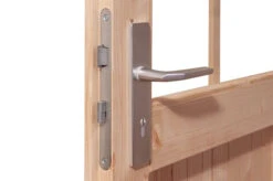 KARIBU Gartenhaus Radeburg 1, Naturbelassen, Fichtenholz 40mm, 664 X 309 X 229,5 Cm, Pultdach, Anbau 3,3m Mit Rückwand -MBM Verkäufe 30475 1 03.jpg