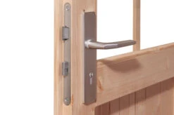 KARIBU Gartenhaus Radeburg 3, Naturbelassen, Fichtenholz 40mm, 724 X 369 X 229,5 Cm, Pultdach, Anbau 3,3m Mit Rückwand -MBM Verkäufe 30480 1 03.jpg