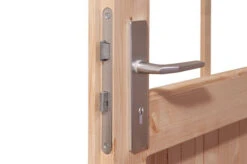 KARIBU Gartenhaus Radeburg 3, Terragrau, Fichtenholz 40mm, 724 X 369 X 229,5 Cm, Pultdach, Anbau 3,3m Mit Rückwand -MBM Verkäufe 30480 2 03.jpg