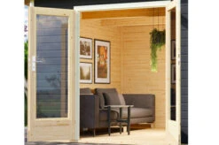 KARIBU Terrassenhaus Radeburg 5, Terragrau, Fichtenholz 38mm, 560 X 368 X 254 Cm, Flachdach -MBM Verkäufe 30482 2 03.jpg