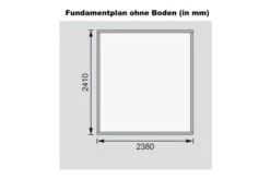 KARIBU Gartenhaus Askola , Terragrau, Fichtenholz 19mm, 266 X 246 X 211 Cm, Flachdach, Doppelflügeltür -MBM Verkäufe 30535 1 06.jpg