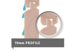 KARIBU Gartenhaus Schwandorf 3 , Terragrau, Fichtenholz 19mm, 467 X 217 X 218 Cm, Flachdach, Anbau 2,4m Mit Rückwand 17 KARIBU Gartenhaus Schwandorf 3 , Terragrau, Fichtenholz 19mm, 467 X 217 X 218 Cm, Flachdach, Anbau 2,4m Mit Rückwand -MBM Verkäufe 30549 2 08.jpg