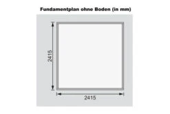 KARIBU Gartenhaus Amberg 4, Terragrau, Fichtenholz 19mm, 272 X 246 X 209 Cm, Satteldach, Doppelflügeltür -MBM Verkäufe 30553 2 06.jpg