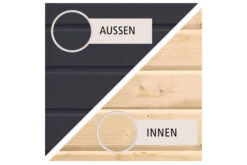 KARIBU Gartenhaus Bastrup 4, Anthrazit, Fichtenholz 28mm, 237 X 297 X 222 Cm, Pultdach, Eco Doppelflügeltür -MBM Verkäufe 30562 3 04.jpg