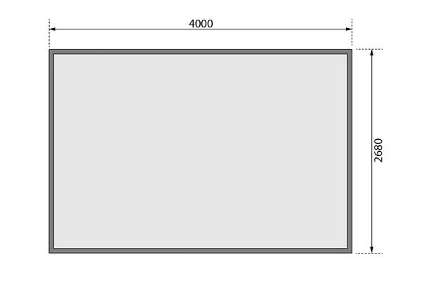 KARIBU Mittelwandhaus Mühlentrup 2, Terragrau, Fichtenholz 19mm, 428 X 272 X 212 Cm, Flachdach 7 KARIBU Mittelwandhaus Mühlentrup 2, Terragrau, Fichtenholz 19mm, 428 X 272 X 212 Cm, Flachdach – Bild 7
