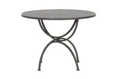 MBM Tisch Romeo, Marone, Schmiedeeisen Verzinkt, Pulverbeschichtet, 100x73 Cm -MBM Verkäufe 3 10901.jpg