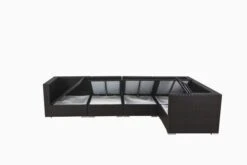 OUTFLEXX Ecklounge-Set Polyrattan, Braun, Für 5 Personen, Wasserfeste Kissenbox -MBM Verkäufe 3 1304 BOX A.jpg