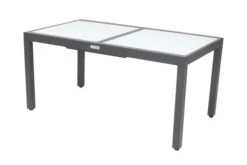 VILLANA Ausziehtisch, Anthrazit/weiß, Aluminium/Sicherheitsglas, 160/220 X 90 X 75 Cm 11 VILLANA Ausziehtisch, Anthrazit/weiß, Aluminium/Sicherheitsglas, 160/220 X 90 X 75 Cm -MBM Verkäufe 3 13395 1.jpg