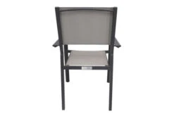 VILLANA Gartenstuhl, Anthrazit/grau, Aluminium/Textil, 58 X 57 X 90 Cm, Stapelbar 8 VILLANA Gartenstuhl, Anthrazit/grau, Aluminium/Textil, 58 X 57 X 90 Cm, Stapelbar -MBM Verkäufe 3 13403.jpg