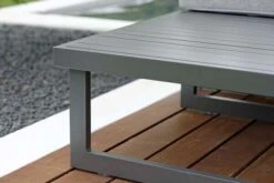 STERN Holly Beistelltisch/Hocker, Anthrazit, Aluminium, 72x72cm, Quadratisch -MBM Verkäufe 3 15889 1.jpg