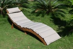 Ploß Sonnenliege, FSC-Akazie/Polyester, 186 X 55 X 21 Cm, Inkl. Auflage -MBM Verkäufe 3 16528.jpg