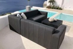 OUTFLEXX Bite Loungeset, Sooty, Alu/Sunbrella, 5 Personen, 2 Kaffeetische, Je 90 X 45 X 35 Cm -MBM Verkäufe 3 18519.jpg